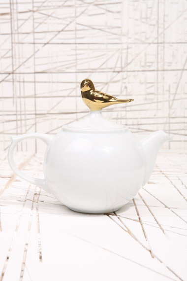 Théière oiseau doré - Urban Outfitters