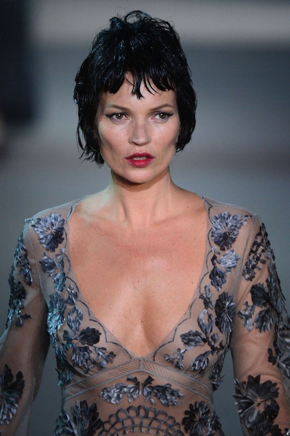 Kate Moss Louis Vuitton fall 2013 Paris Fashion Week