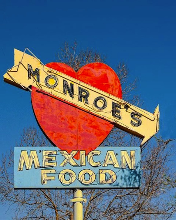 Mexican food sign