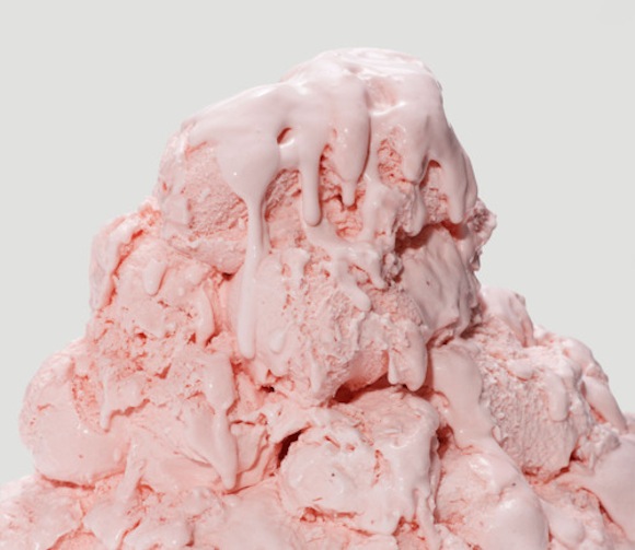 pink ice cream