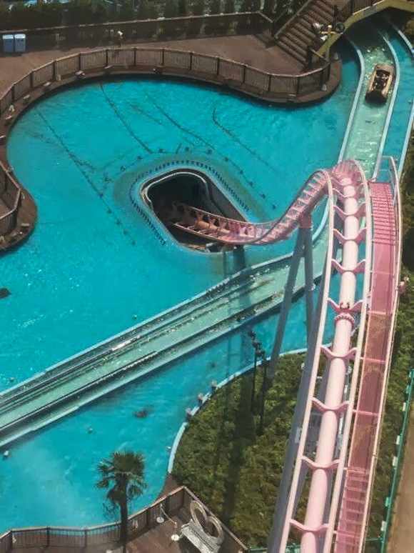 pool rollercoaster