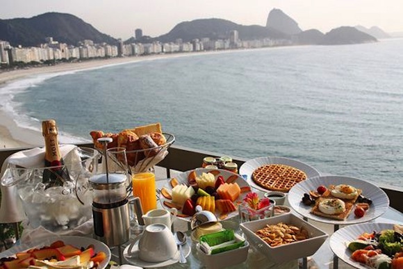 breakfast with a view