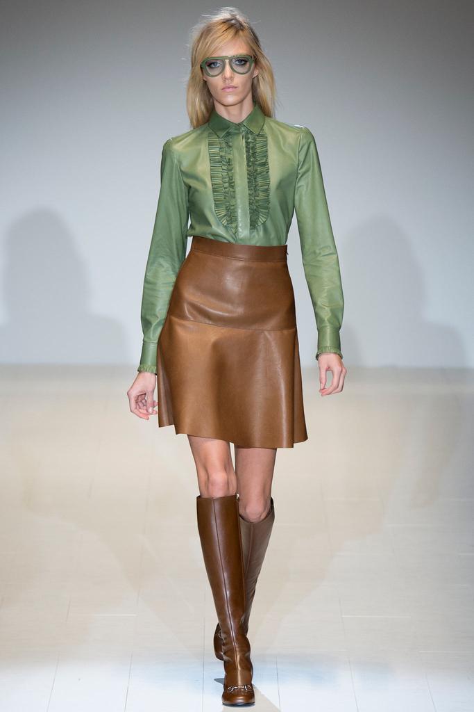 Gucci FW2014 leather