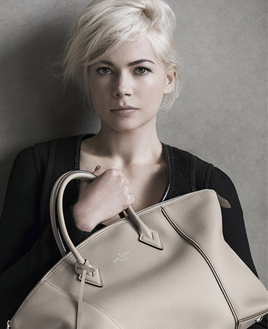Louis Vuitton Michelle Williams FW 2014/2015 ad campaign by Peter Lidnbergh