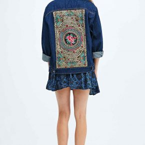 veste en jean Native Rose