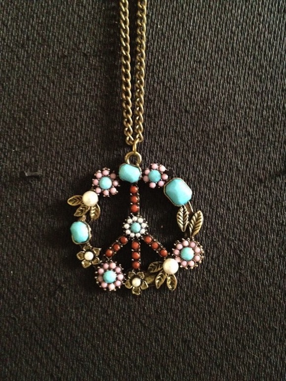 peace necklace