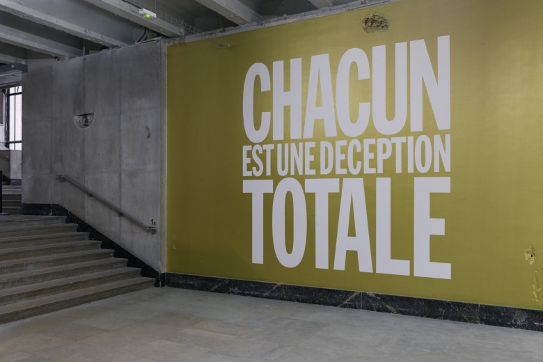 John Giorno Palais de Tokyo - Chacun est une déception totale