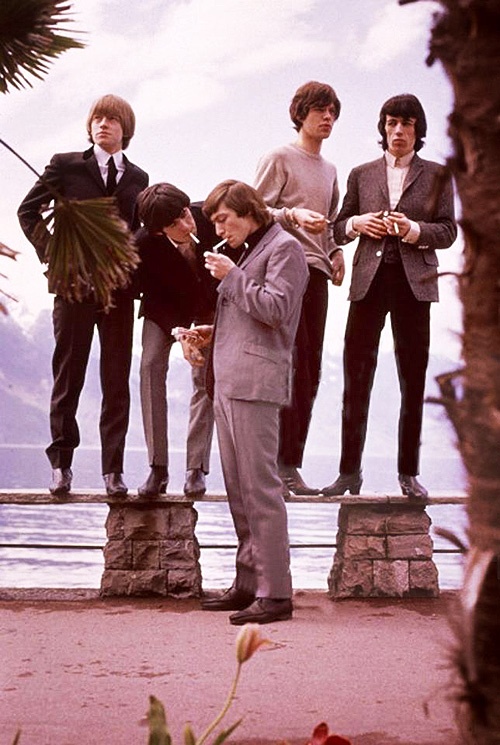 The Rolling Stones beach