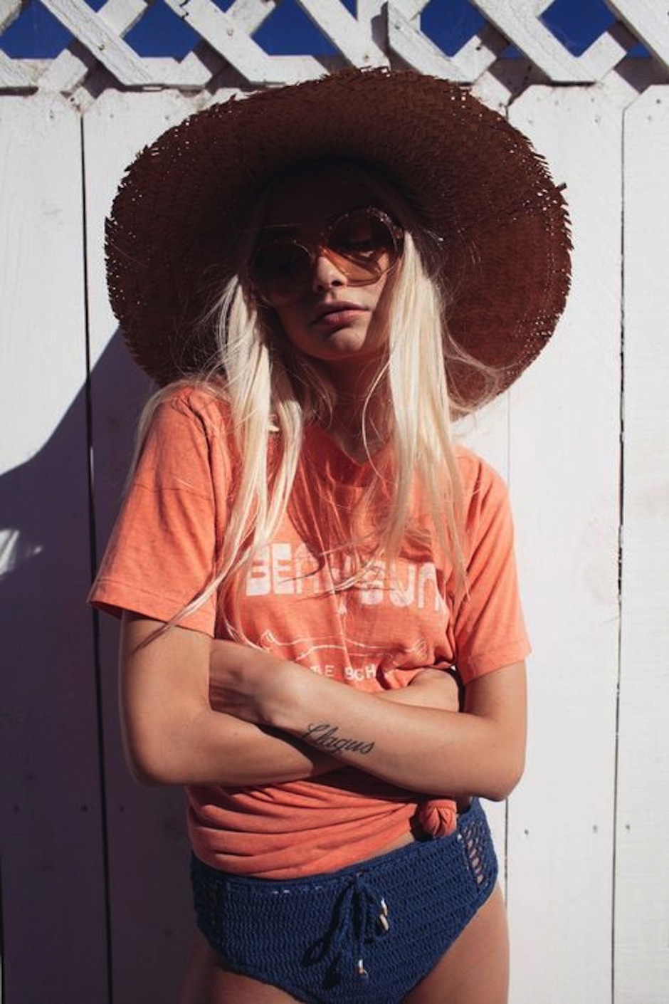 girl with hat