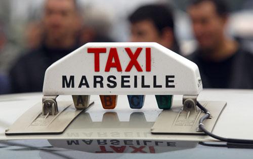 taxi-marseille-operation-escargot-manifestation-mobilisation-prix-carburant